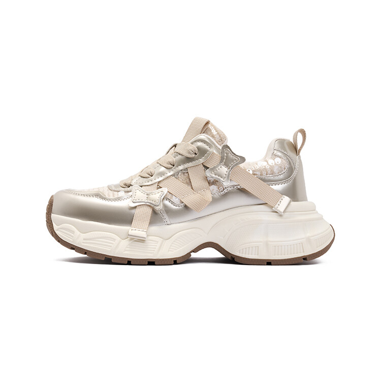 

Кроссовки женские толстые низкие Josiny, серый