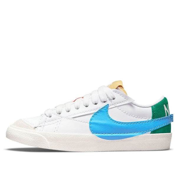 Кроссовки blazer low '77 jumbo 'mismatch' Nike, белый