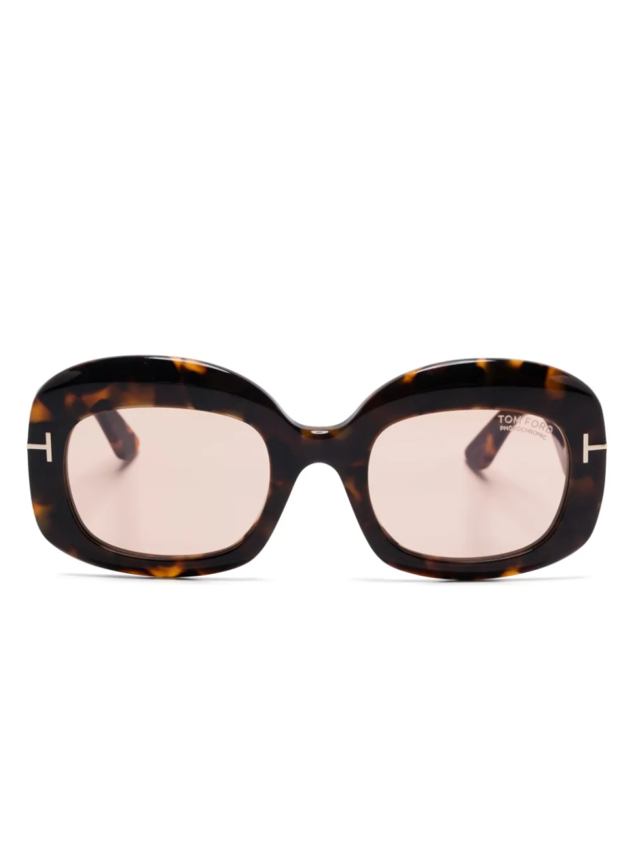 

TOM FORD Eyewear солнцезащитные очки Carmen, коричневый