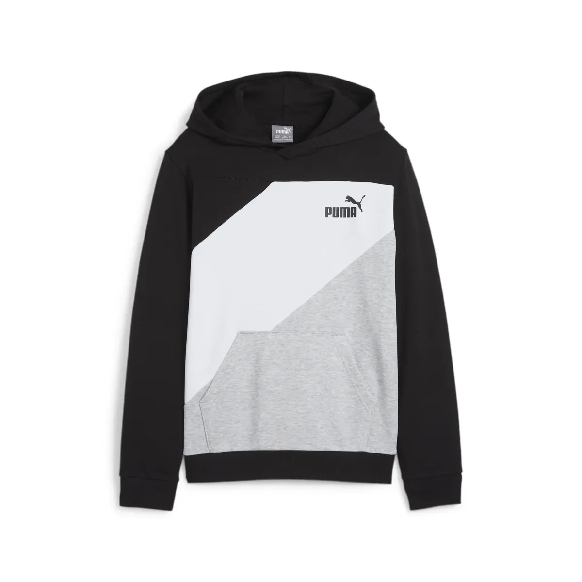 

Толстовка PUMA с капюшоном "POWER COLORBLOCK HOODIE TR B", черный
