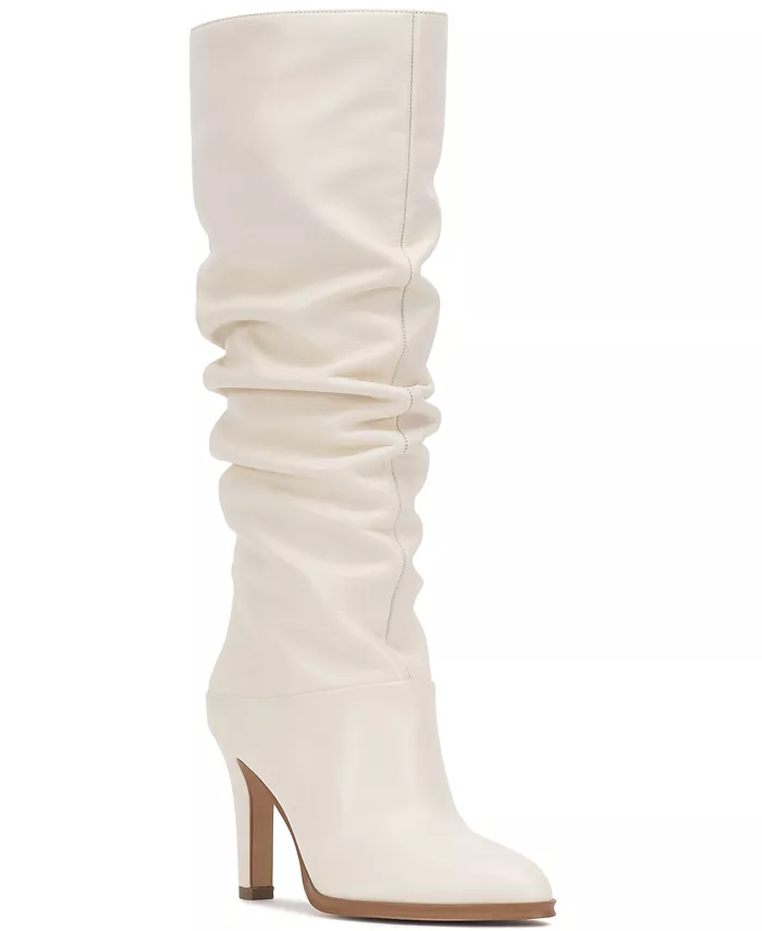 Женские сапоги Sorina Slouchy до колена Vince Camuto, слоновая кость/кремовый
