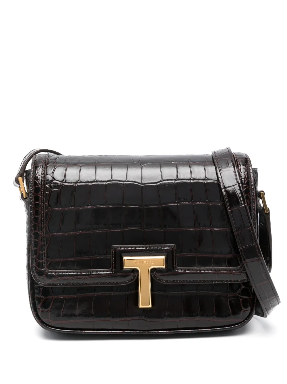 

Маленькая сумка через плечо Wallis TOM FORD, коричневый