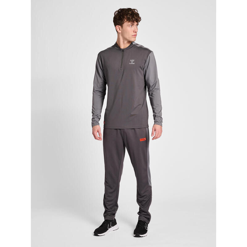 

Спортивная толстовка Hummel, цвет magnetgrau/schwarz/grün