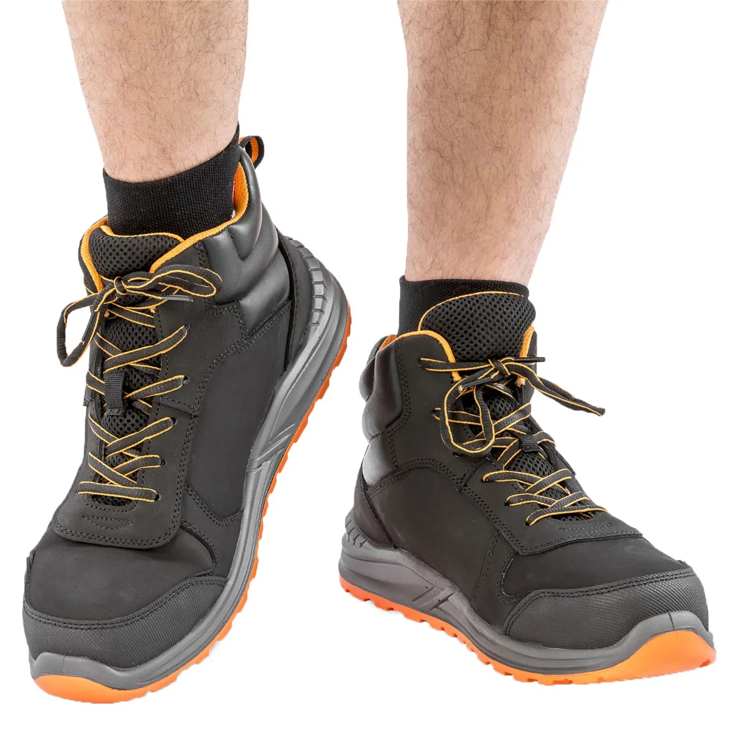 Ботинки безопасные Stirling Nubuck Result, черный