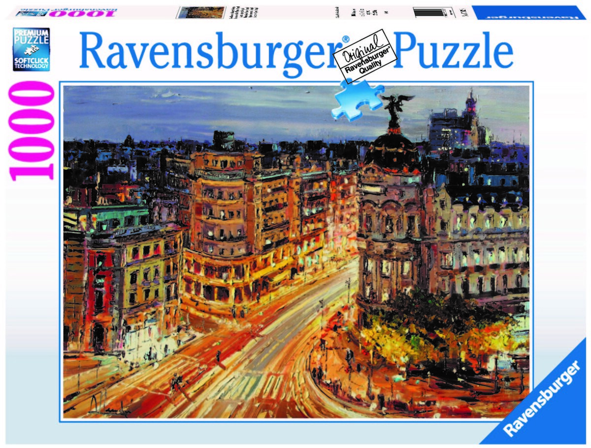 

Пазл Ravensburger, 2D, Мадрид, 1000 шт.