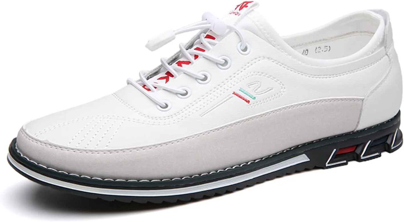 

Мужские повседневные деловые туфли Veslexth слипоны с регулируемой посадкой, лоферы для вождения, работы, прогулок, вечеринок и официальные оксфорды, белый