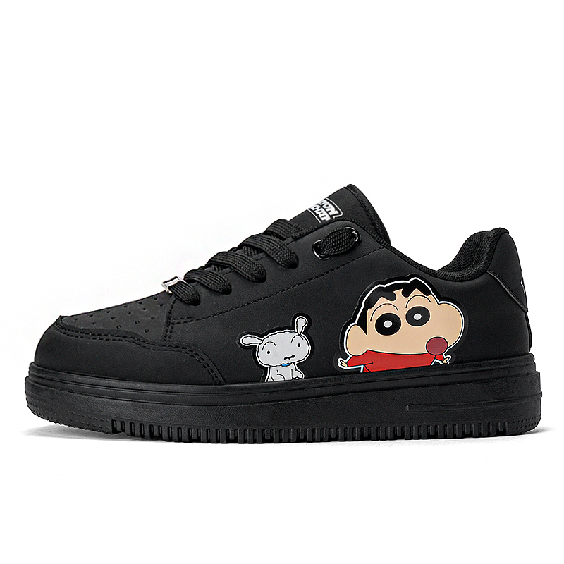 

Кроссовки Crayon Shinchan/Crayon Shinchan Skateboarding Shoes Unisex Low-top, серый