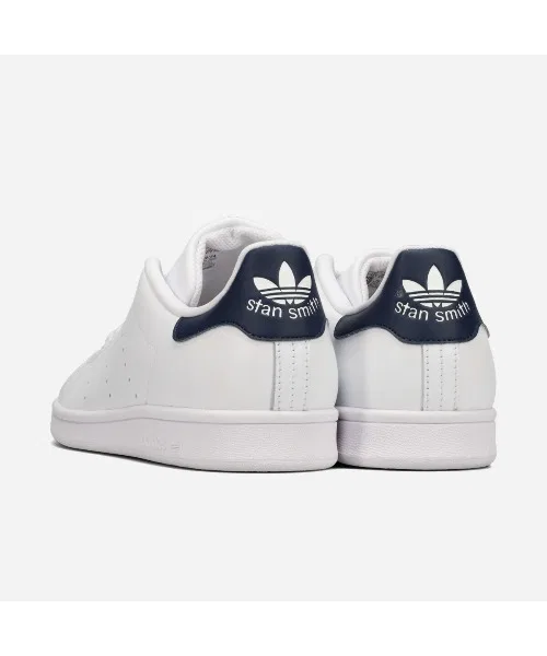 Унисекс кроссовки из натуральной кожи Stan Smith adidas Originals белые — фото 3