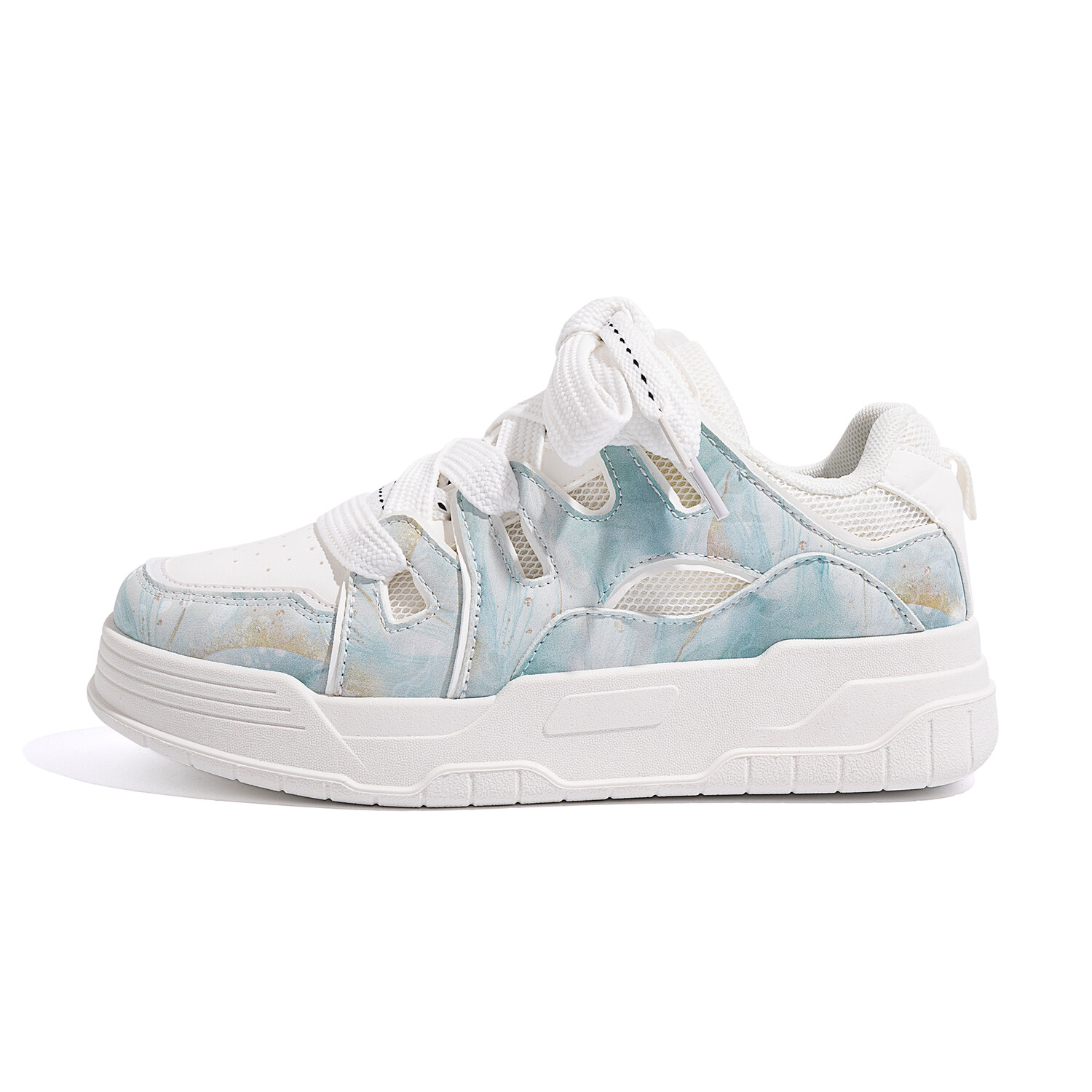 

Кроссовки HUANQIU Skateboard Shoes Women's Low-Top, бежевый