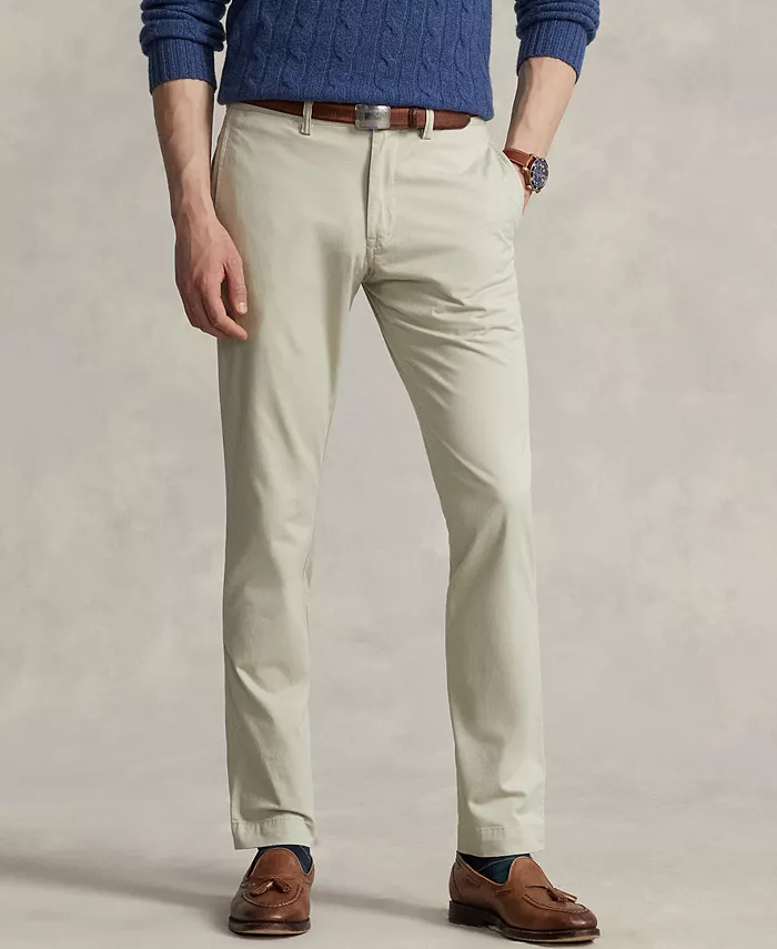 

Мужские узкие эластичные брюки чинос Polo Ralph Lauren, синий