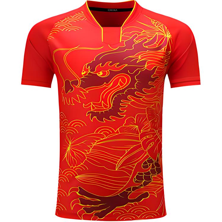 

Мужская футболка для настольного тенниса LiNing Table Tennis Series Rio Dragon Uniform., rio dragon uniform