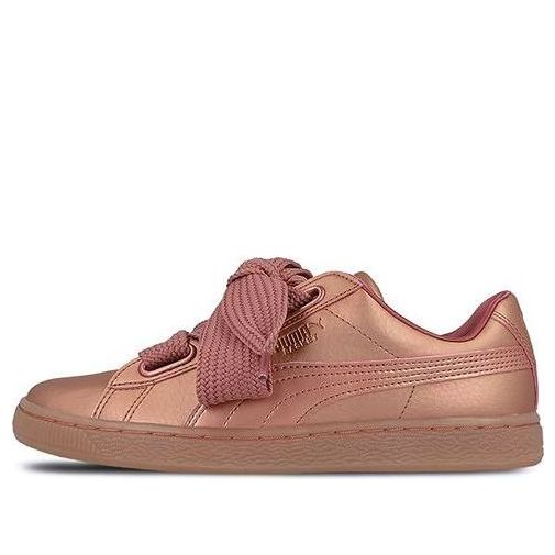

Кеды PUMA Basket Heart Copper, золотой