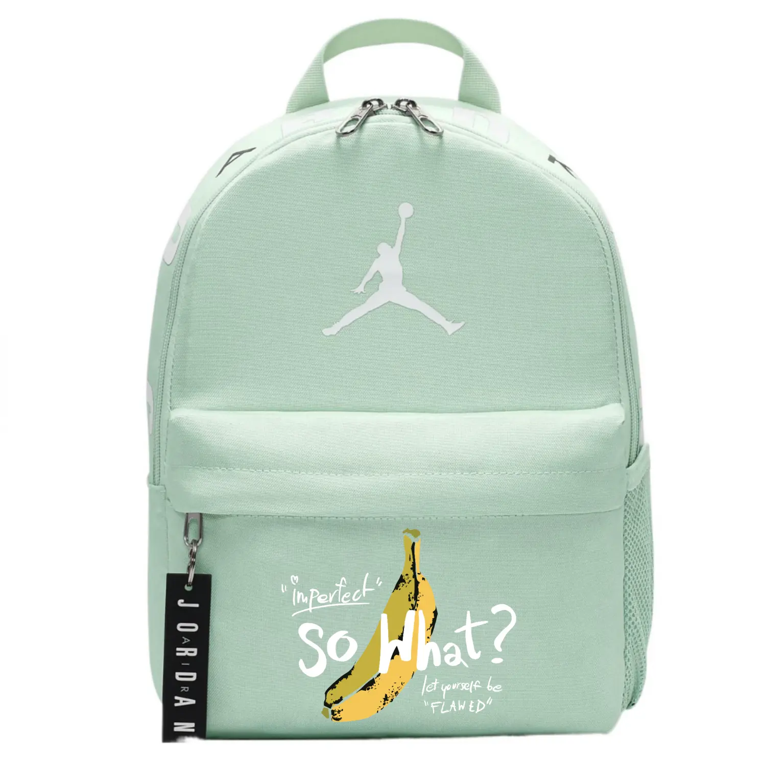 

Jordan Полиэстеровый рюкзак унисекс зеленый, Banana