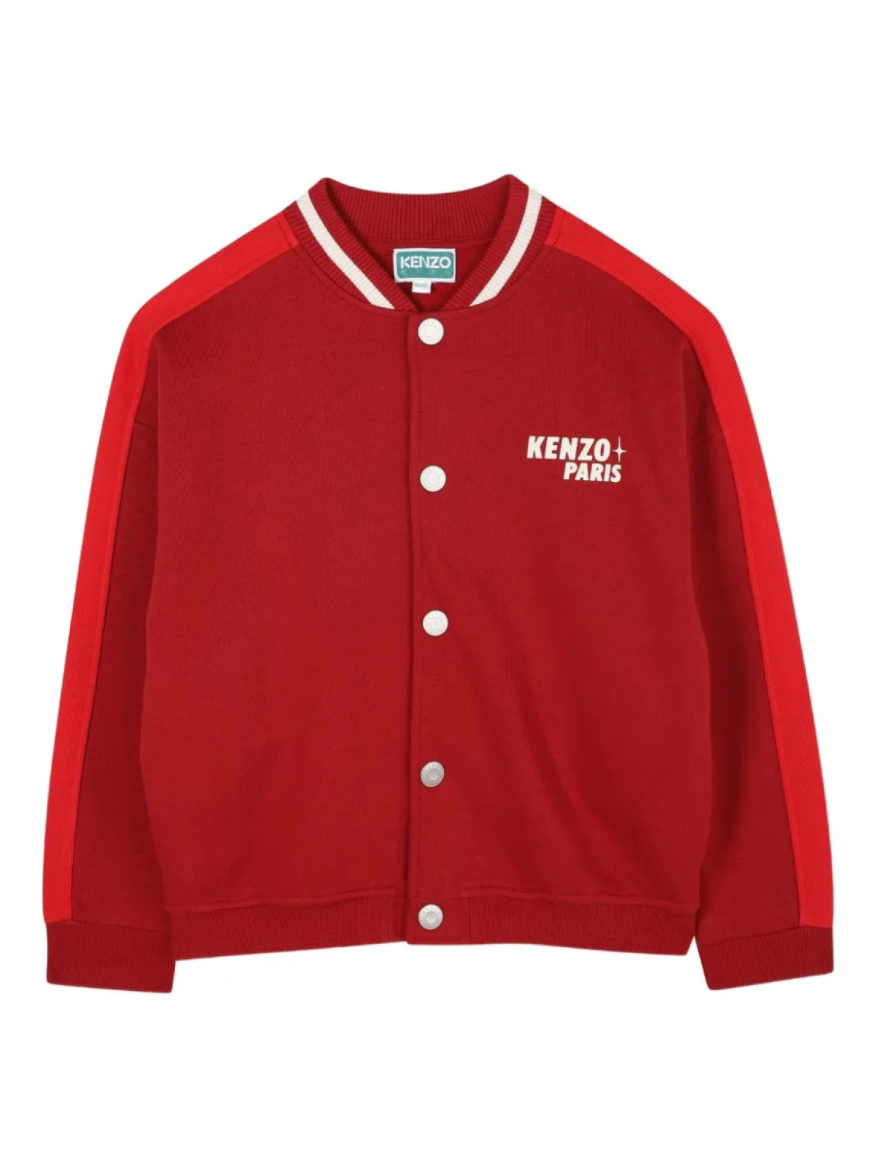 

Kenzo Kids бомбер с логотипом, красный