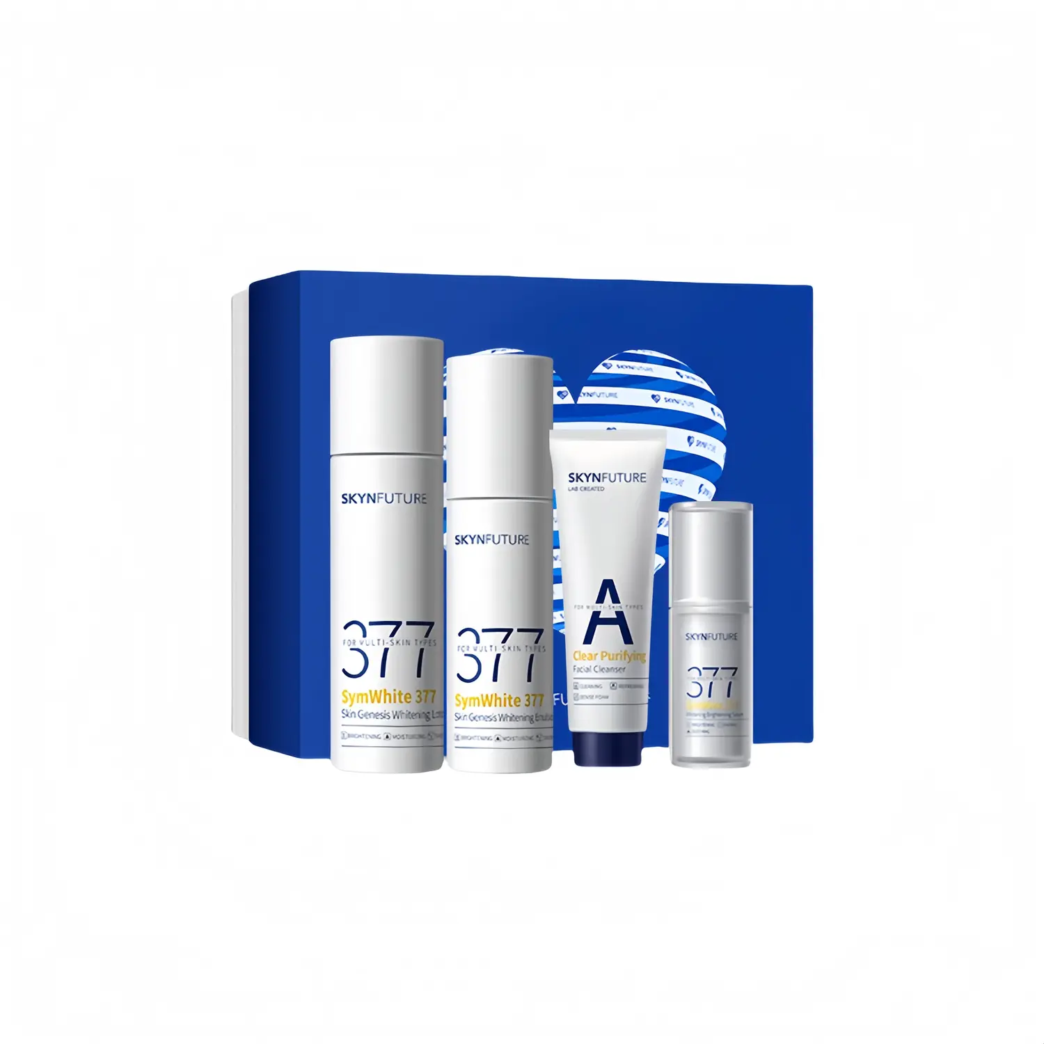 

SKYNFURURE Набор для отбеливания кожи 377 осветление темных пятен увлажнение отбеливающий крем 30г + сыворотка 20мл