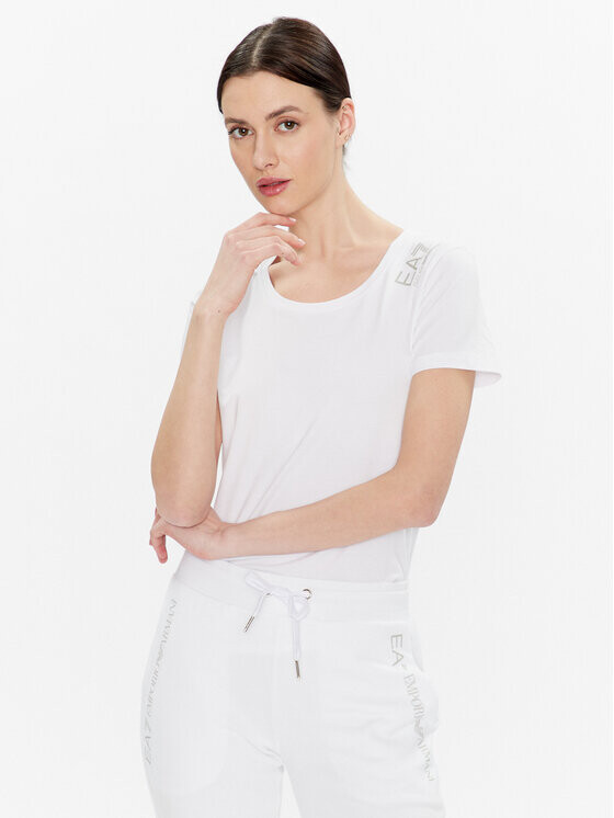 

Футболка стандартного кроя Ea7 Emporio Armani, белый