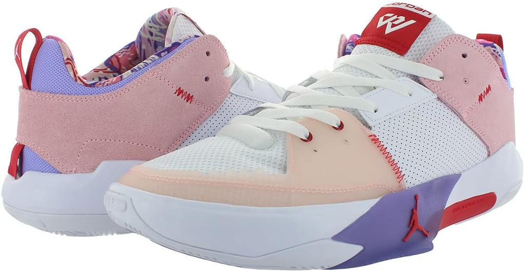 Кроссовки Nike Jordan One Take 5 для мужчин, белый/красный — фото 2