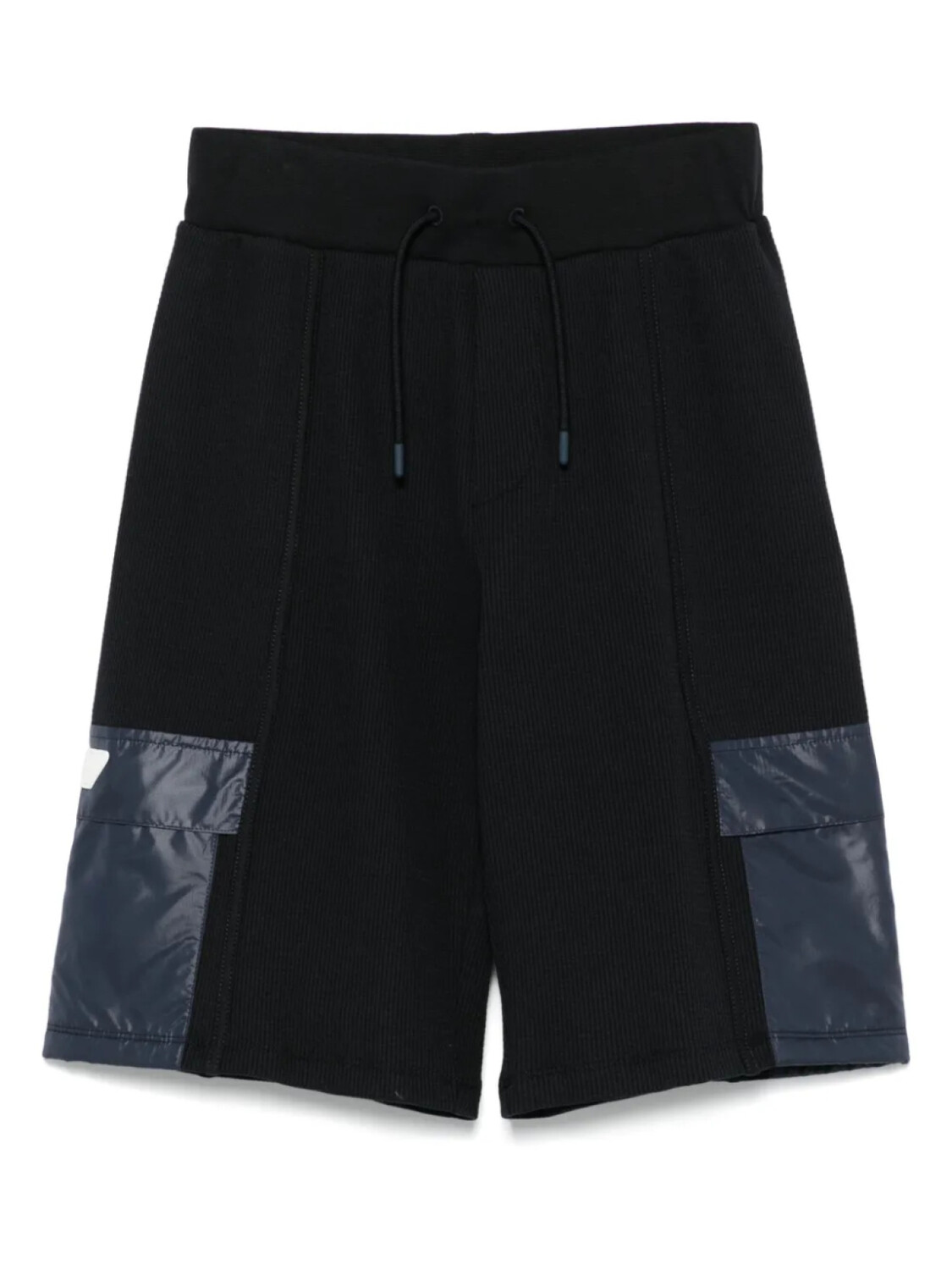 

Emporio Armani Kids шорты карго с нашивкой-логотипом, синий