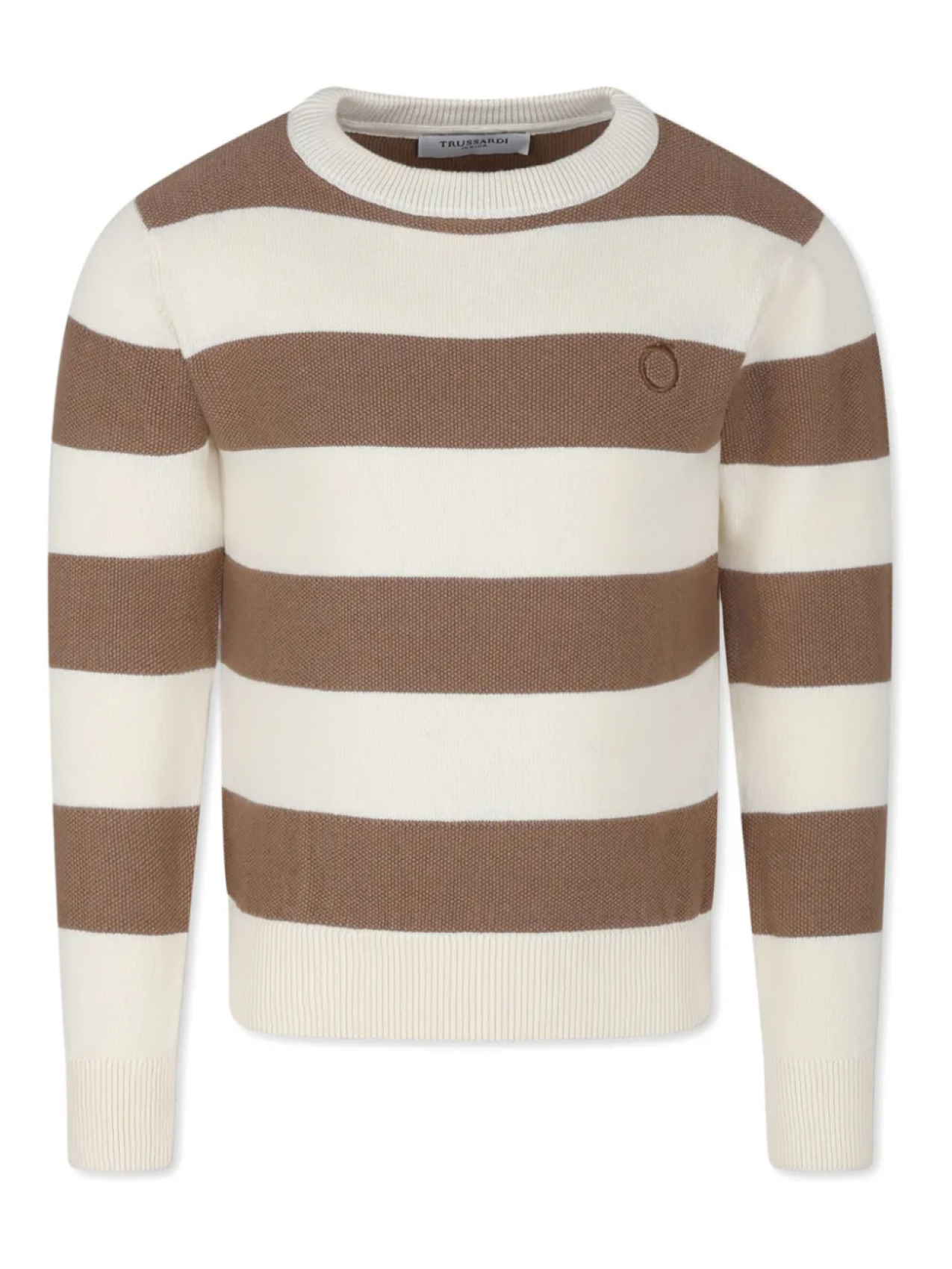 

TRUSSARDI JUNIOR джемпер из хлопка, нейтральный