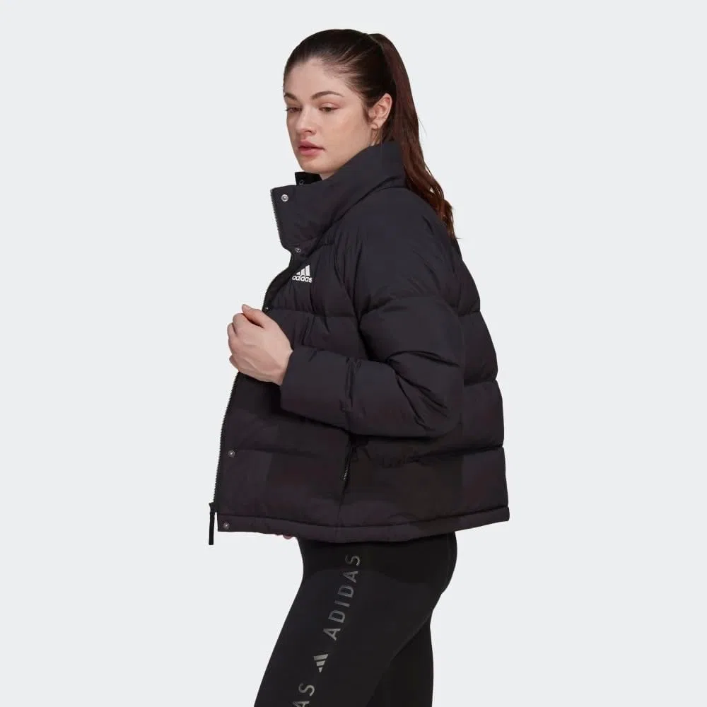 Куртка пуховая Adidas Helionic Relaxed Down, Black — фото 3
