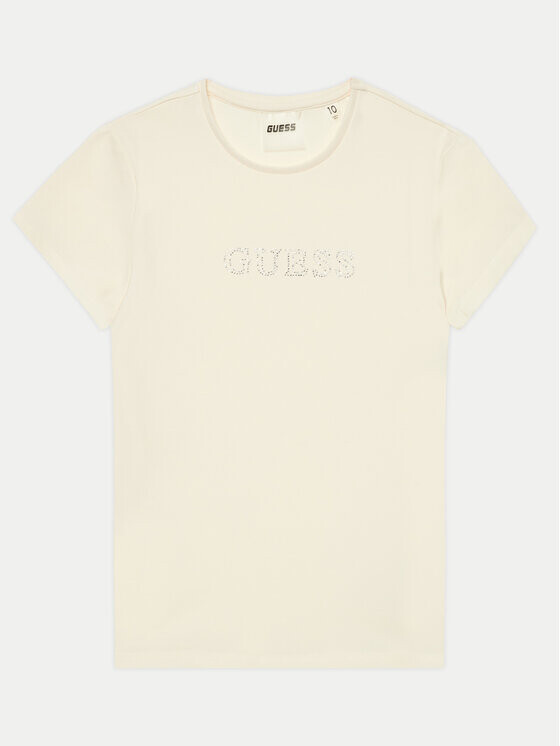 

Футболка стандартного кроя Guess, бежевый