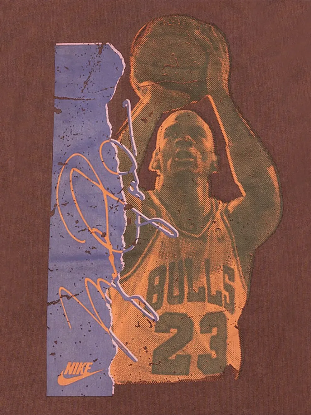 Футболка Flight Heritage 85 Jordan, коричневый — фото 2