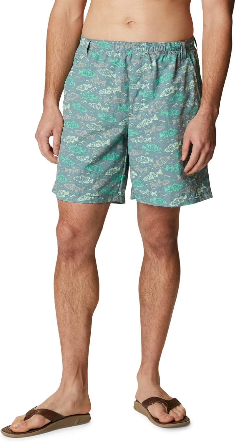 

Мужские шорты Columbia Super Backcast Water, Safari Fishfinder Print