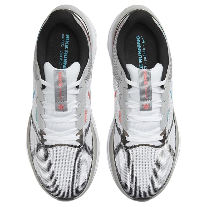 Nike Air Zoom Structure 25 'Белый Черный Голубой Гамма' Белый Черный Вулканический Красный Голубой Гамма — фото 4