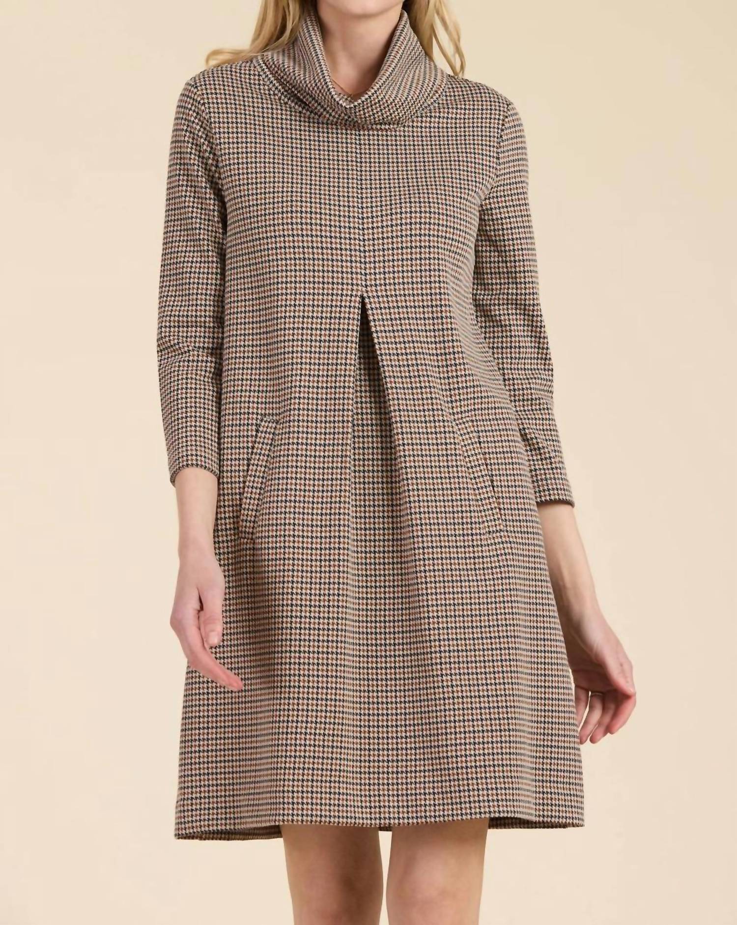 

Платье Ким в ломаную клетку Tyler Boe, цвет houndstooth