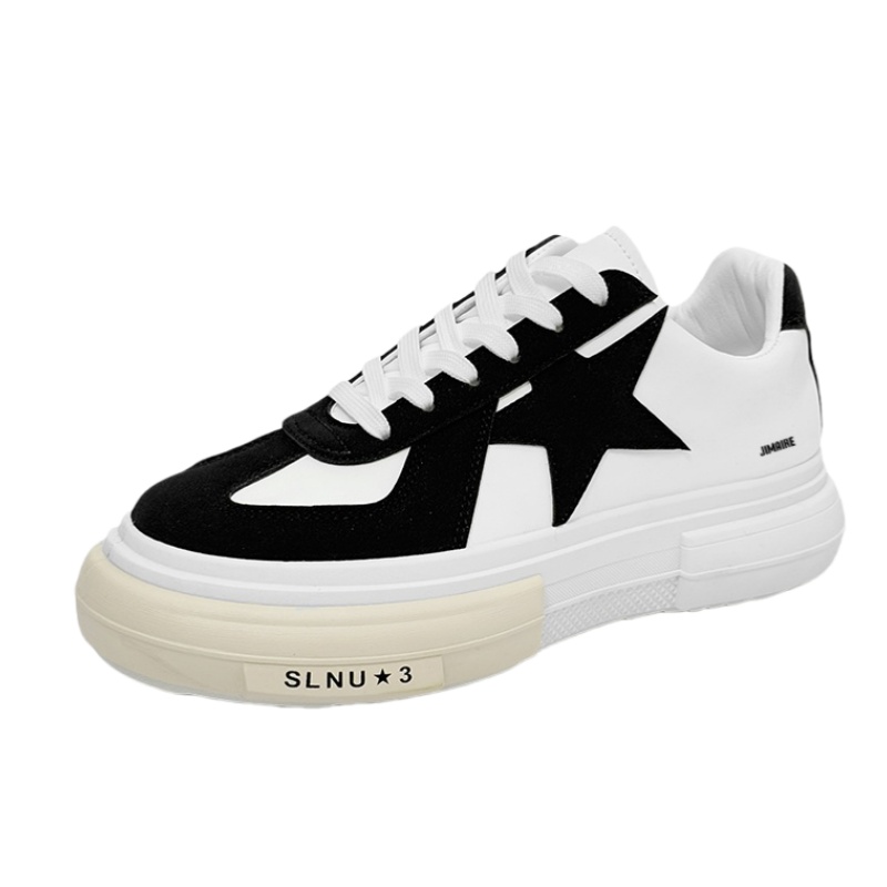 

King Jinmai Мужские лоу-топ скейтборд кроссовки черные, цвет Black