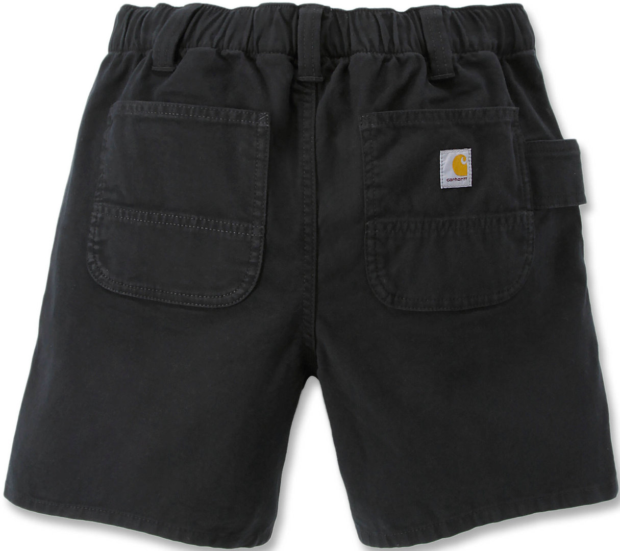 

Шорты Carhartt Rugged Flex Relaxed Fit Canvas Work Ladies Shorts, черный