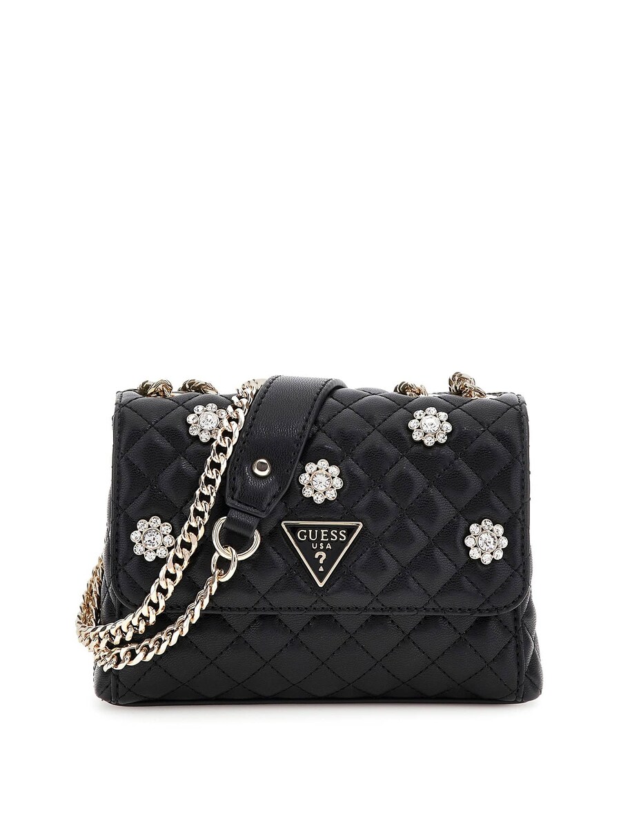 

Сумка через плечо GUESS Everlee, черный