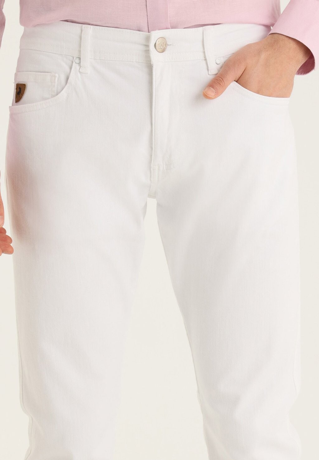 

Джинсы прямого кроя MITTLERE PASSFORM LOIS Jeans, белый