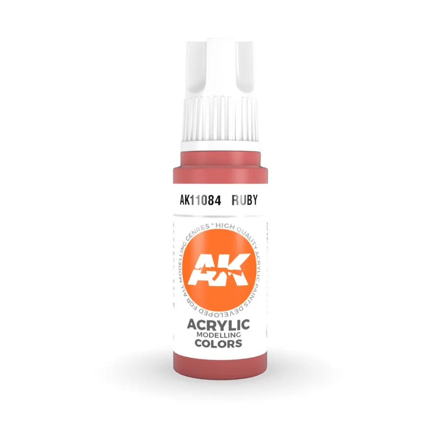 

Руби (17мл), 3rd Gen Acrylic - Reds & Oranges