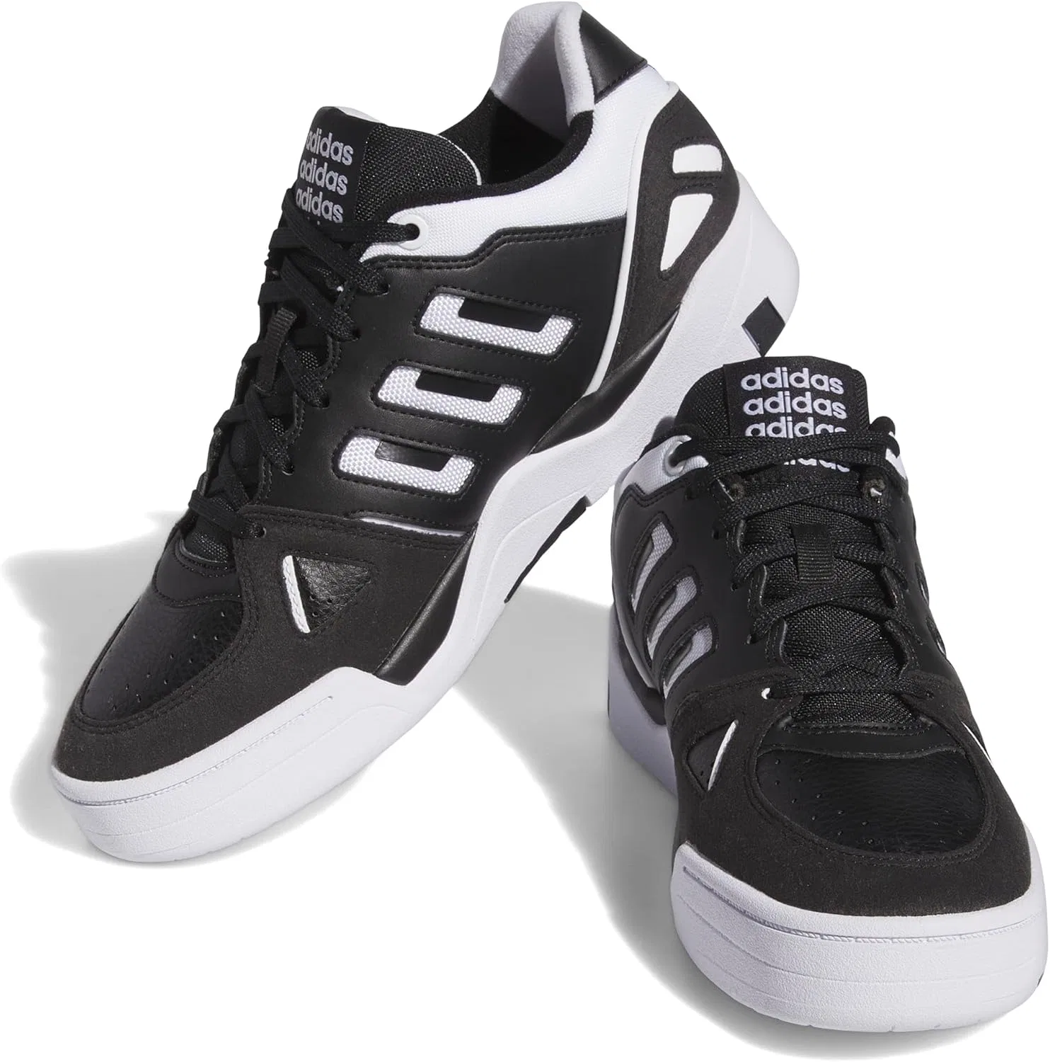 Мужские низкие кроссовки Adidas Midcity, Core Black Cloud White Core Black — фото 3