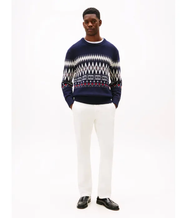 Вельветовые брюки-чинос Denton Straight fit Tommy Hilfiger, бежевый — фото 2