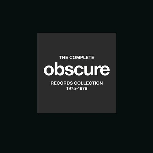 

CD диск Complete Obscure Records Collection / Various: Complete Obscure Records Collection / Various - Limited Boxset with Book