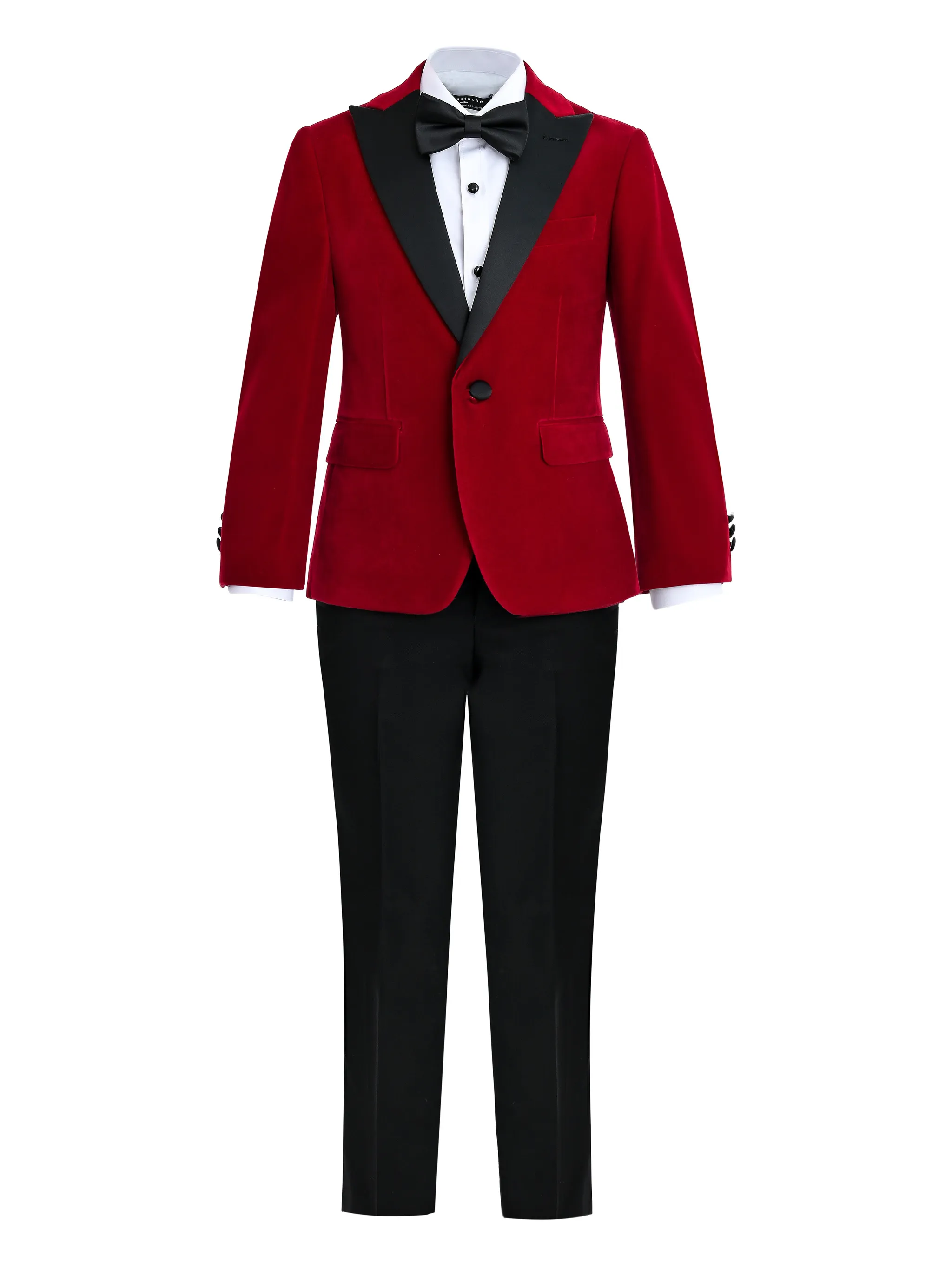 

Костюм с однобортным пиджаком Moustache, красный