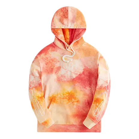 

Толстовка treats skeleton nelson hoodie 'inferno' Kith, оранжевый