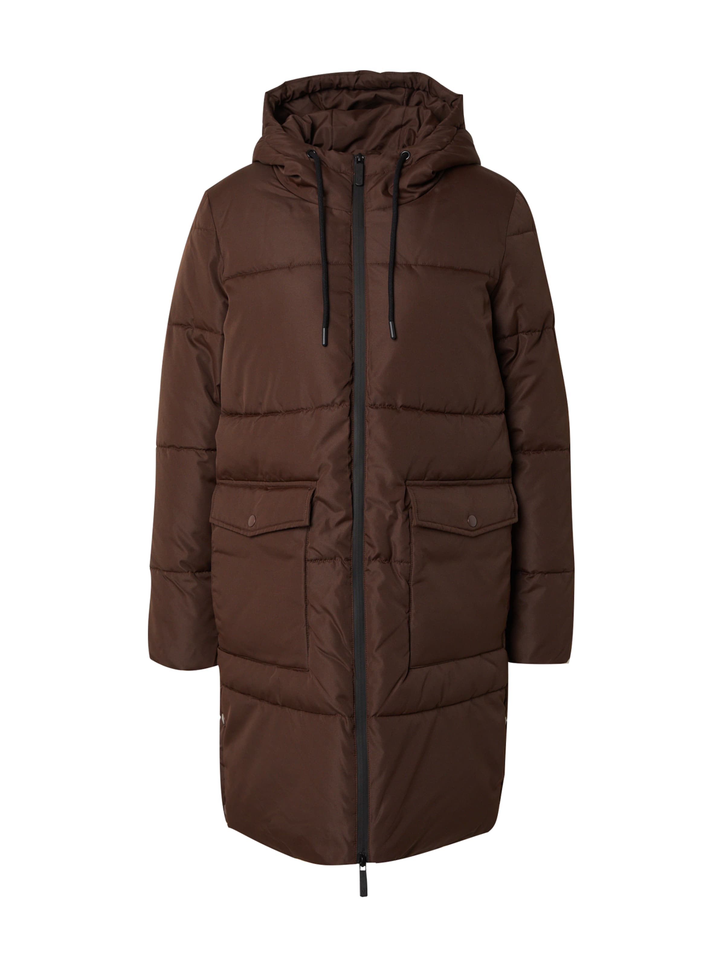 

VILA Зимнее пальто 'VIDorsty' в цвете Chocolate