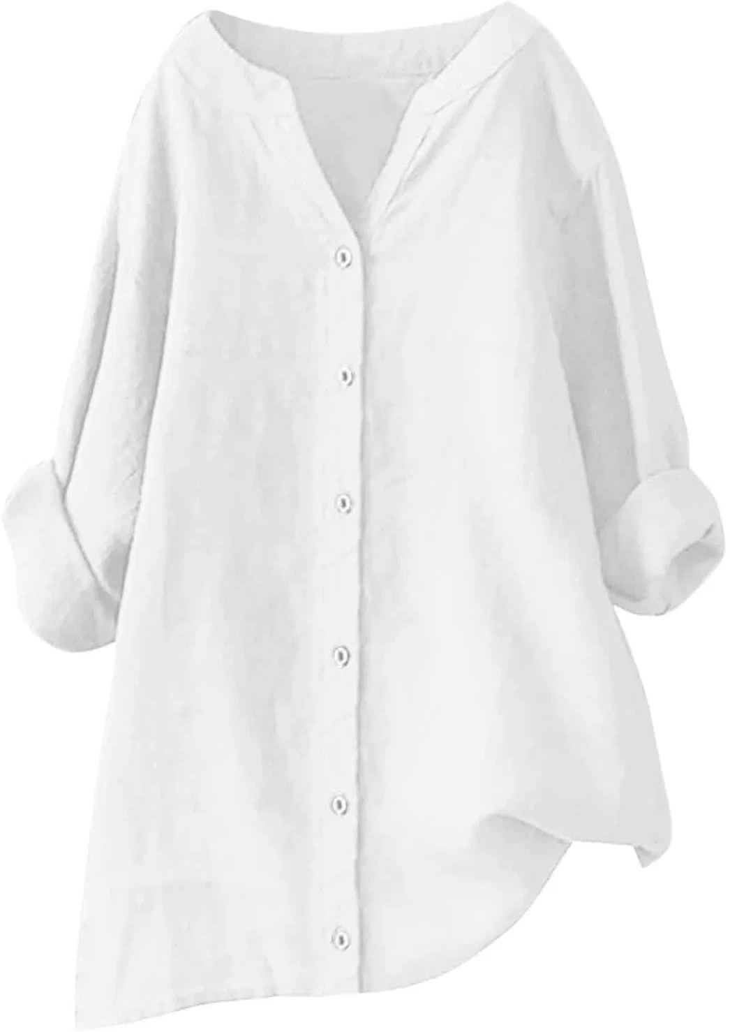 Блуза свободная Oversized, из коллекции, белый