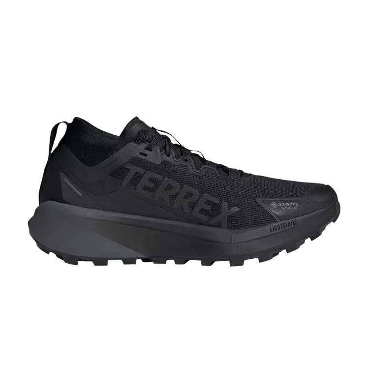 

Кроссовки adidas Terrex Agravic Mid GORE-TEX 'Black Grey', черный