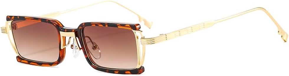 

Солнцезащитные очки прямоугольной формы для женщин и мужчин, тонкого типа, с линзами из поликарбоната, оправой из сплава и металла, защитой от УФ-излучения UV400, m1248 Generic, M-1250