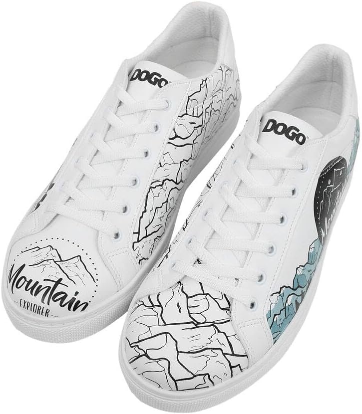 

Кроссовки DOGO Casual для мужчин- веганские кожаные и уникальные кроссовки для ходьбы для мужчин, Mountain Explorer