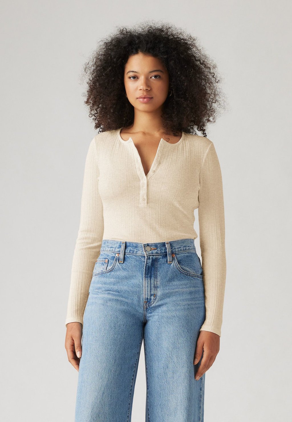 

Футболка с длинным рукавом DRY GOODS VACATIONER Levi's, слоновая кость