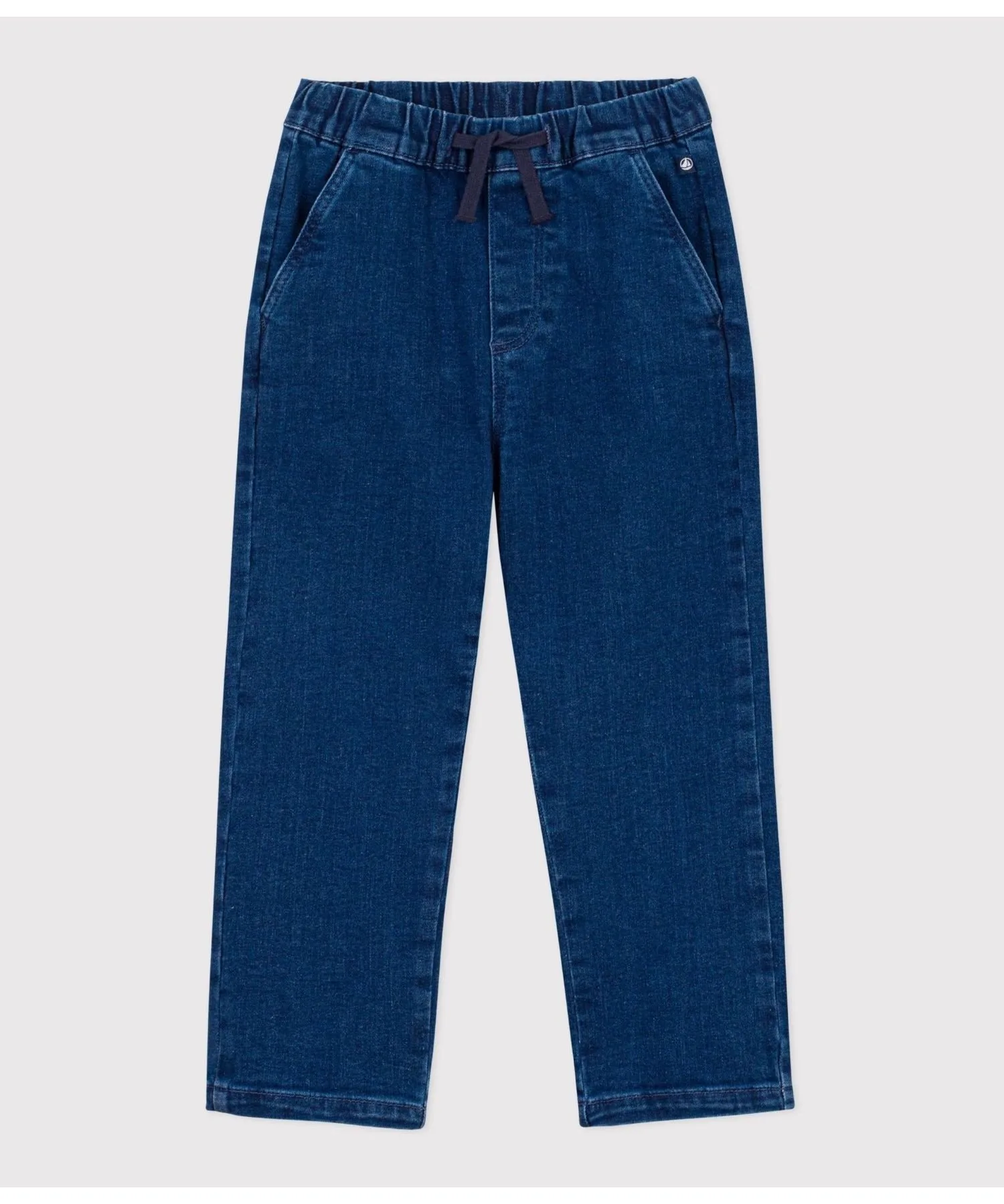 Джинсовые брюки PETIT BATEAU, Indigo Blue — фото 3