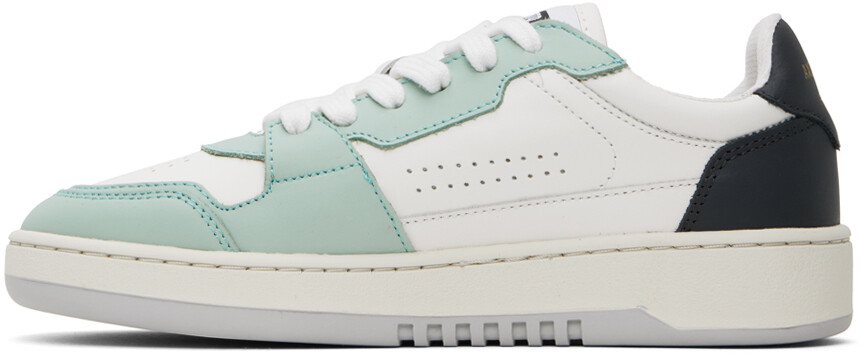 Кроссовки Off-White & Green Dice Lo Axel Arigato, бежевый/мятный — фото 3