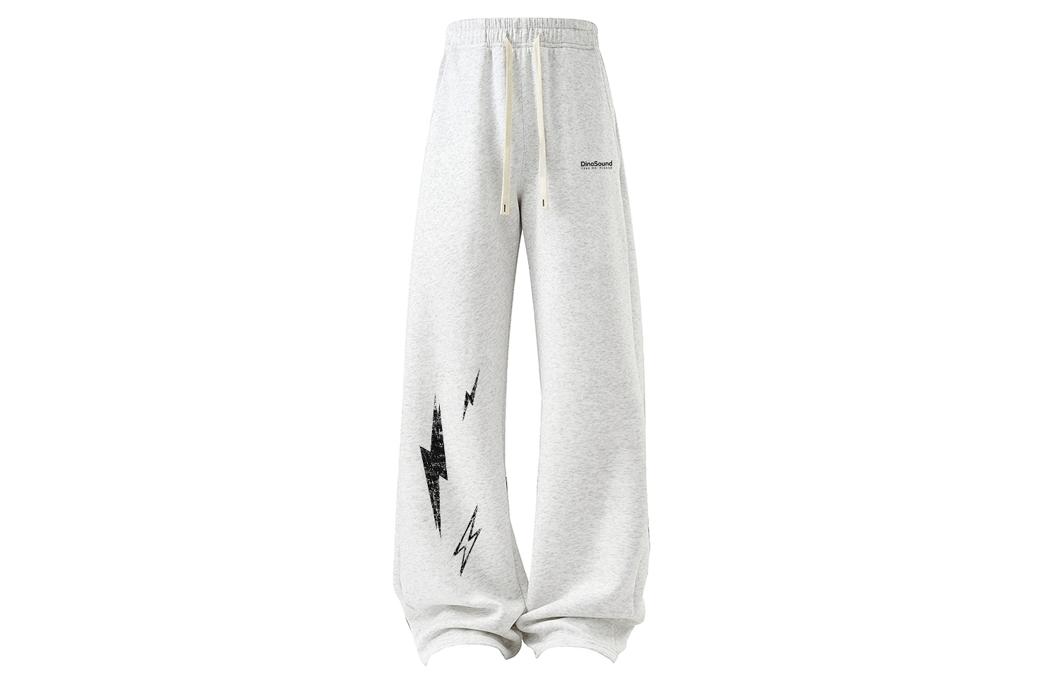 

Вязаные спортивные штаны унисекс Disney, 白花灰【加绒加厚】