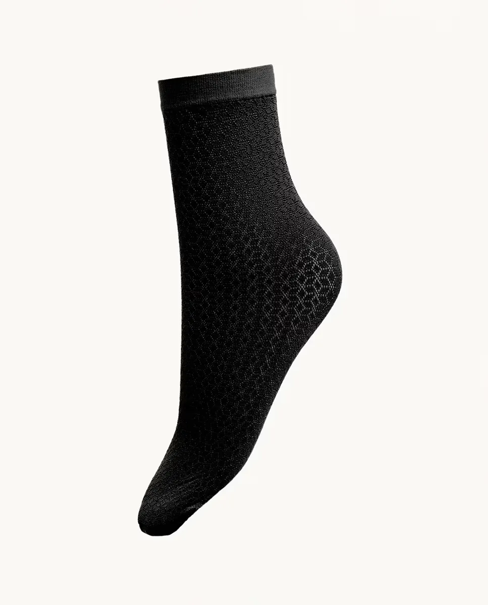 

Женские носки с геометрическим принтом Wolford, черный