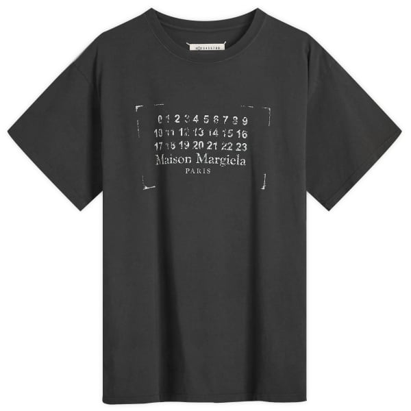 

Футболка с логотипом Maison Margiela, черный